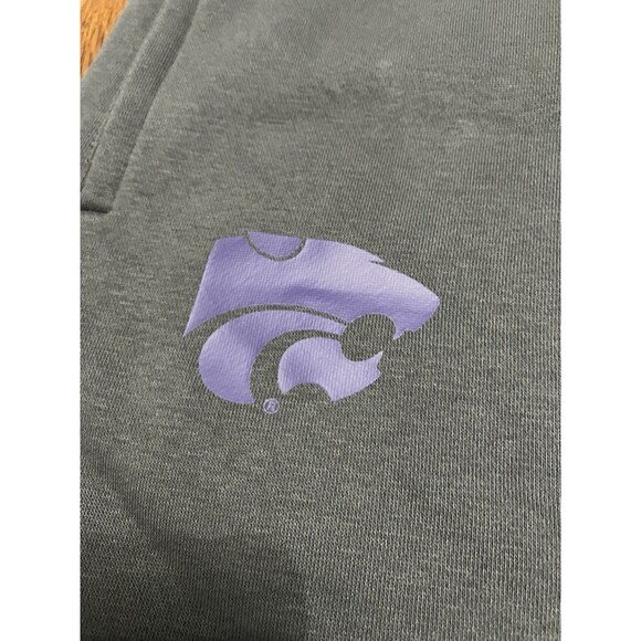 Nike KSU Kansas State Wildcats Team Issued Grey Training Pants Mens S NWT - Picture 2 of 6
